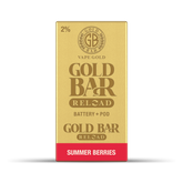 GOLD BAR RELOAD BATTERY + POD SUMMER BERRIES (10)